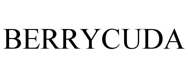 Trademark Logo BERRYCUDA