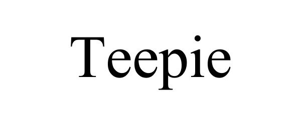 Trademark Logo TEEPIE