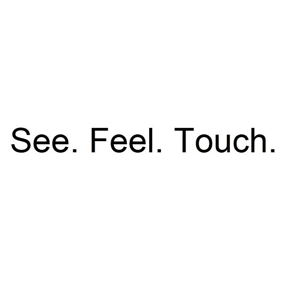 Trademark Logo SEE. FEEL. TOUCH.