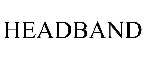 Trademark Logo HEADBAND