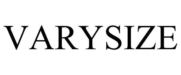 Trademark Logo VARYSIZE