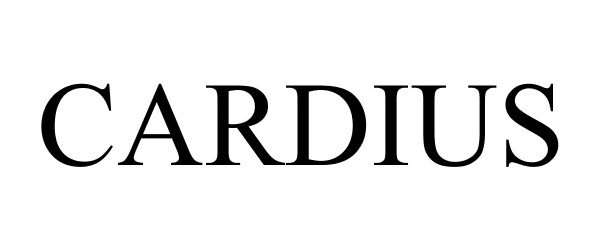 Trademark Logo CARDIUS
