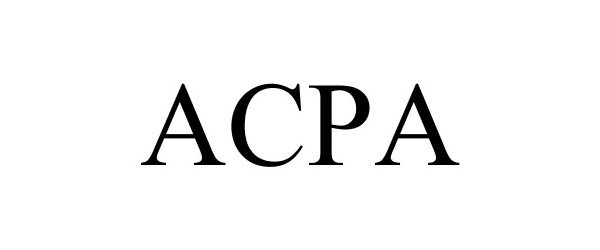 Trademark Logo ACPA