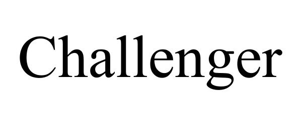 Trademark Logo CHALLENGER