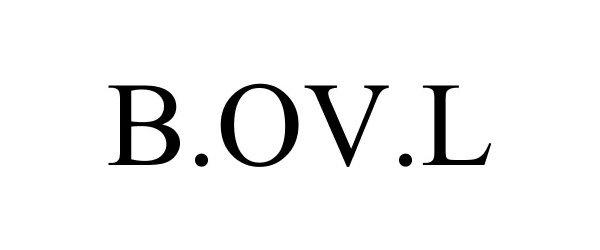 Trademark Logo B.OV.L