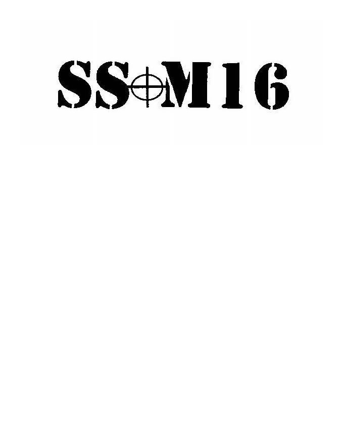 Trademark Logo SS M16