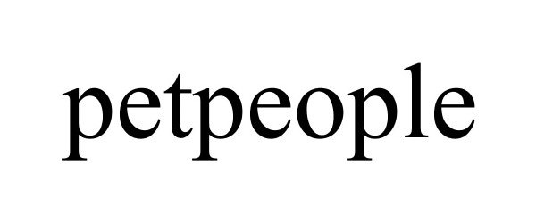 Trademark Logo PETPEOPLE
