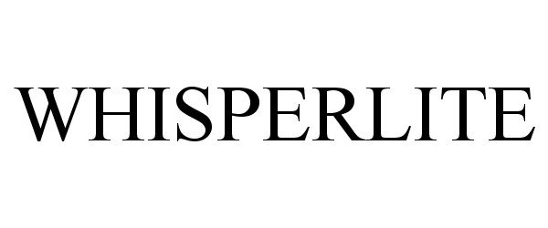 Trademark Logo WHISPERLITE