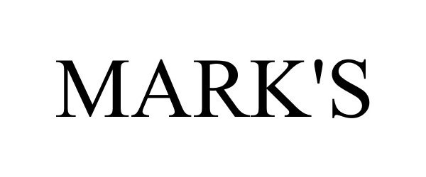 Trademark Logo MARK'S