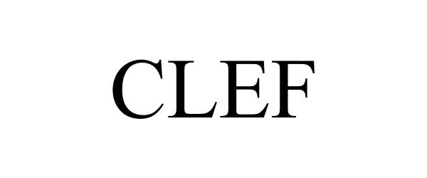 Trademark Logo CLEF