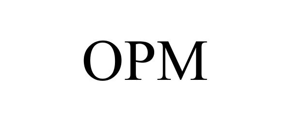 Trademark Logo OPM