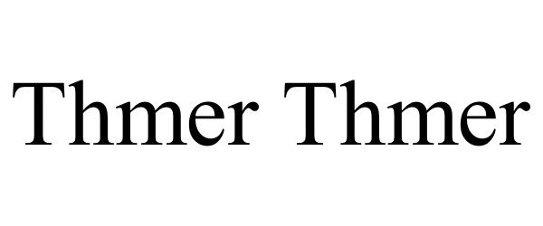 Trademark Logo THMER THMER