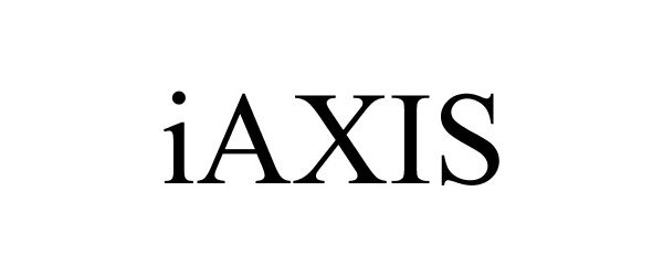 Trademark Logo IAXIS