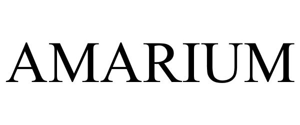 Trademark Logo AMARIUM