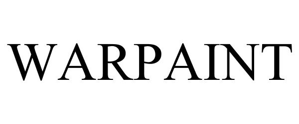Trademark Logo WARPAINT