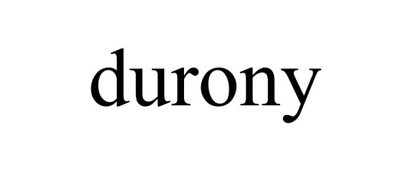 Trademark Logo DURONY