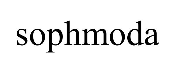 Trademark Logo SOPHMODA