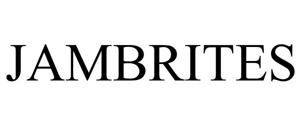 Trademark Logo JAMBRITES