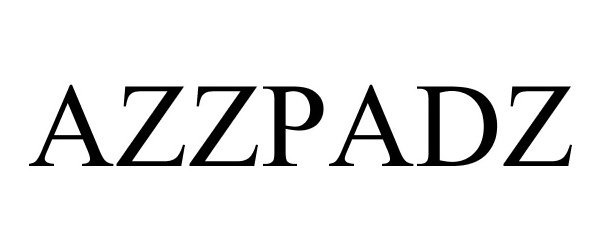 Trademark Logo AZZPADZ