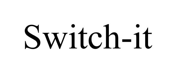 Trademark Logo SWITCH-IT