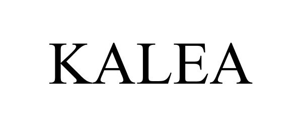 Trademark Logo KALEA