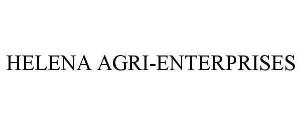 Trademark Logo HELENA AGRI-ENTERPRISES