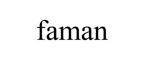 Trademark Logo FAMAN