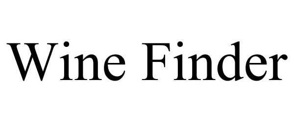 Trademark Logo WINE FINDER
