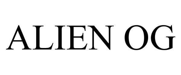 Trademark Logo ALIEN OG