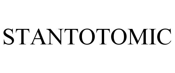 Trademark Logo STANTOTOMIC