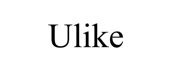 Trademark Logo ULIKE