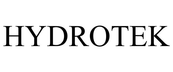 Trademark Logo HYDROTEK