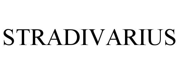 Trademark Logo STRADIVARIUS