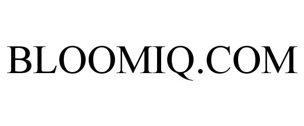 Trademark Logo BLOOMIQ.COM