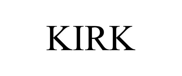 Trademark Logo KIRK