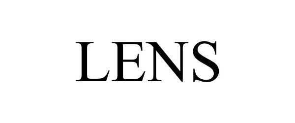 Trademark Logo LENS