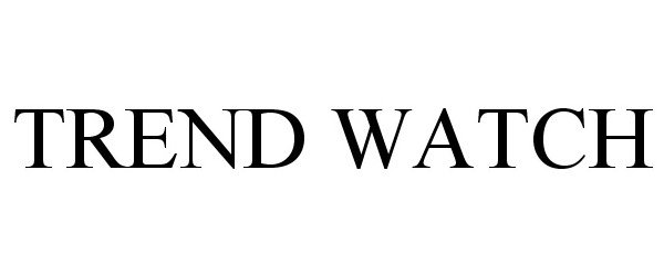 Trademark Logo TREND WATCH