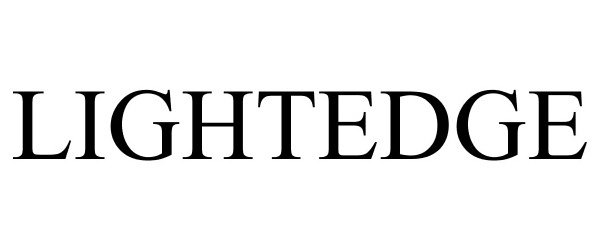 Trademark Logo LIGHTEDGE