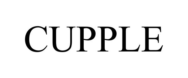 Trademark Logo CUPPLE