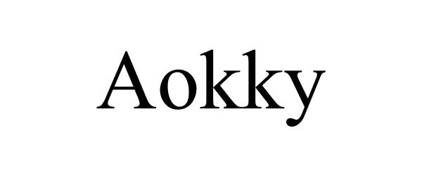 Trademark Logo AOKKY