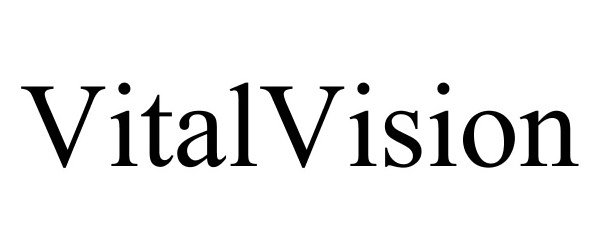 Trademark Logo VITALVISION