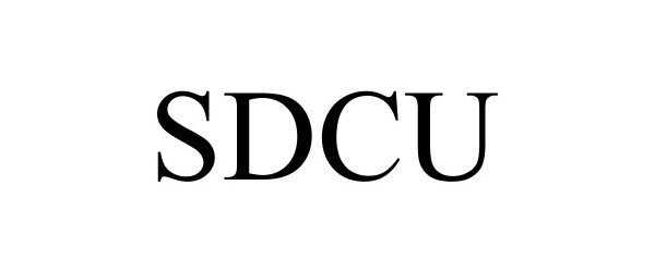 Trademark Logo SDCU