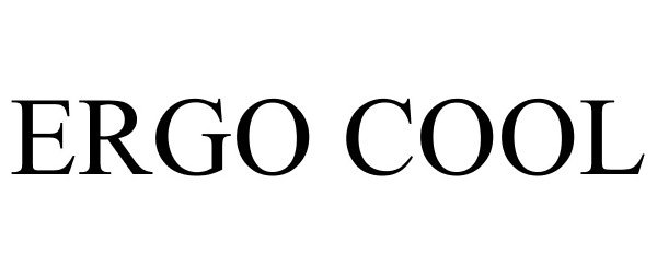 Trademark Logo ERGO COOL