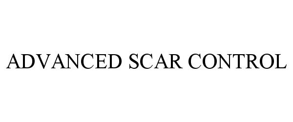  ADVANCED SCAR CONTROL