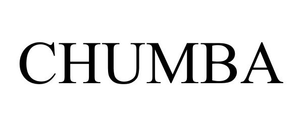 Trademark Logo CHUMBA