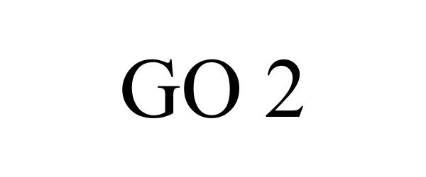 Trademark Logo GO 2