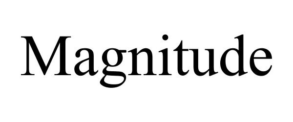 Trademark Logo MAGNITUDE