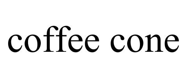 COFFEE CONE
