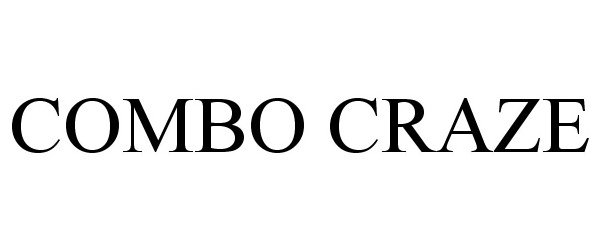 Trademark Logo COMBO CRAZE