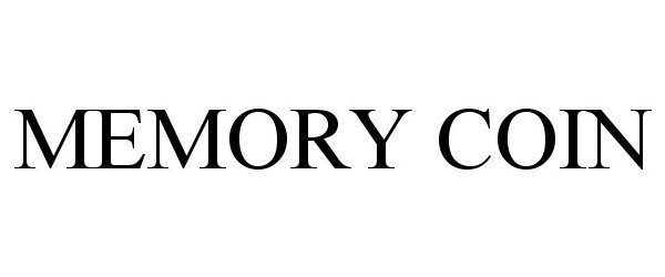 Trademark Logo MEMORY COIN